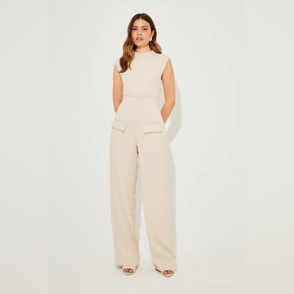Odd Muse | The Ultimate Muse Wide Leg Trousers in Oat